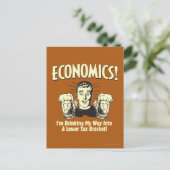 Ökonomie: Niedrigsteuersatz Postkarte (Stehend Vorderseite)