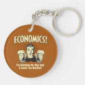 Ökonomie: Niedrigsteuersatz Schlüsselanhänger (Rückseite)