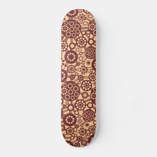 Ökosystem - Brauner Sand Skateboard (Vorderseite)