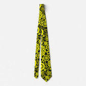 Ökosystem - Gelb und Schwarz Krawatte (Rückseite)
