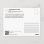 Ökosystem und Kulturlandschaft Lopé-Okanda Postkarte (Rückseite)