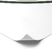 Ökotourismus Kenia Afrika Green Slow Travel Logo Poster (Ecke)