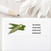 Okra-Cartoon-Abbildung (Insitu)