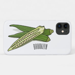 Okra-Cartoon-Abbildung Case-Mate iPhone Hülle