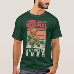 Okra Gemüsesorten Marshmallow Vegan Vegetarisches  T-Shirt