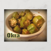 Okra Postkarte (Vorderseite)