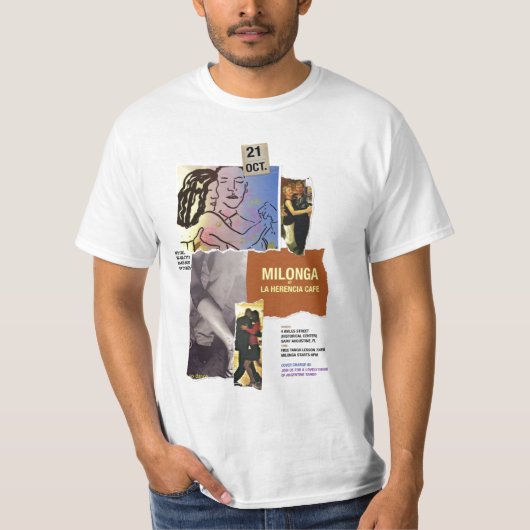 Okt. Milonga T-Shirt (Vorderseite)