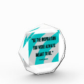 Oktagonaler Foto-Block mit Inspiration Fotoblock (Links)