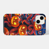 Okto-Kürbis iPhone Hülle (Rückseite (Horizontal))