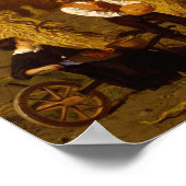 Oktober (1867) John Whetten Ehninger Poster (Ecke)