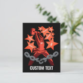 Oktober 1917 Postkarte (Stehend Vorderseite)