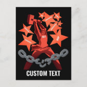 Oktober 1917 Postkarte (Vorderseite)