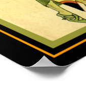 Oktober 1922 Art Deco Print 13x19 Poster (Ecke)