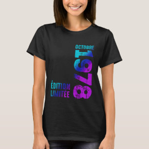 Oktober 1978 Tolles Jahr 1978 Retro 1978 Vintage  T-Shirt