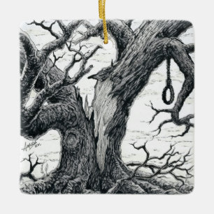 Oktober 2018 Tag 11 - Lass des Hängebaums Fall Keramikornament
