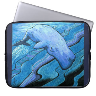 Oktober 2018 Tag 12 - Walfang Laptopschutzhülle