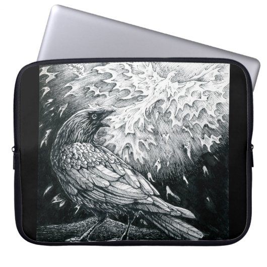 Oktober 2018 Tag 19 - Todesopfer und Wiedergeburt Laptopschutzhülle (Vorderseite)