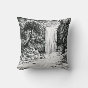 Oktober 2018 Tag 21 - Wasserfall im Wald Kissen