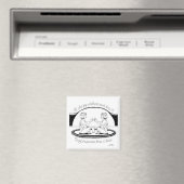 Oktober 2018 Tag 29 - Freude teilen Magnet (In Situ (Geschirrspüler))
