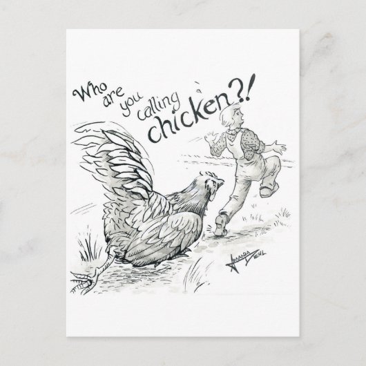 Oktober 2018 Tag 5 - Hühnchase Postkarte (Vorderseite)
