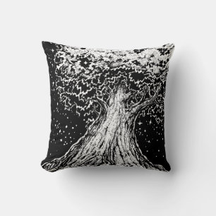 Oktober 2018 Tag 8 - Starry Tree Kissen