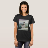 Oktober 2019 Tag 06 Husky T-Shirt (Vorne ganz)