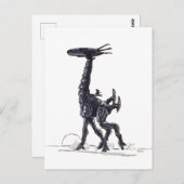 Oktober 2019 Tag 28 Postkarte (Vorne/Hinten)