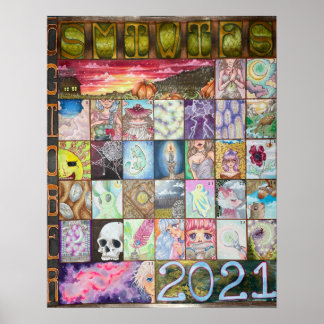 Oktober 2021 Kalenderposter Poster