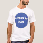 Oktober 2024 T-Shirt (Vorderseite)