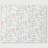 Oktober, 29 Geburtstag Geschenkpapier (Flach)