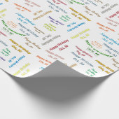 Oktober, 30 Geburtstag Geschenkpapier (Ecke)
