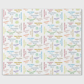 Oktober, 31 Geburtstag Geschenkpapier (Flach)