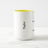 Oktober Blume Marigold und Cosmos Tasse (Zentrum)