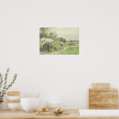 Oktober-Blume Poster (Küche)