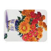 Oktober Chrysanthemen Magnet (Horizontal)