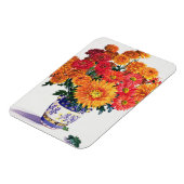 Oktober Chrysanthemen Magnet (Linke Seite)