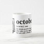 Oktober Definition Kaffeetasse (Mittel)