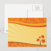 Oktober Delight Postkarte (Vorne/Hinten)