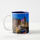 Oktober Detroit Skyline Tasse (Links)