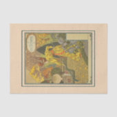 Oktober durch Eugene Grasset Seidenpapier (Vorderseite)