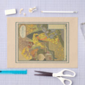 Oktober durch Eugene Grasset Seidenpapier (Handwerk)