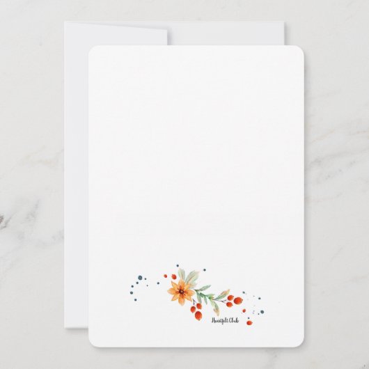 Oktober Einladung (Rückseite)