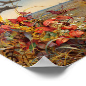 Oktober | Fidelia Bridges Poster (Ecke)