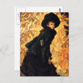 Oktober Fine Art Postkarte (Vorne/Hinten)