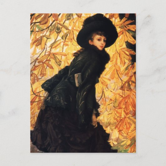 Oktober Fine Art Postkarte (Vorderseite)