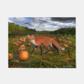 Oktober Fox Fußmatte (Vorderseite)