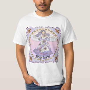 Oktober Geburtstag Angel Zolltarif-T - Shirt
