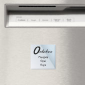 Oktober Geburtstag Magnet (In Situ (Geschirrspüler))