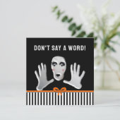 Oktober Geburtstagsüberraschung Party Einladung (Stehend Vorderseite)