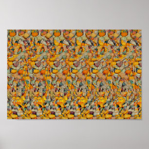 Oktober Geschenke - Versteckter 3D-Druck Poster